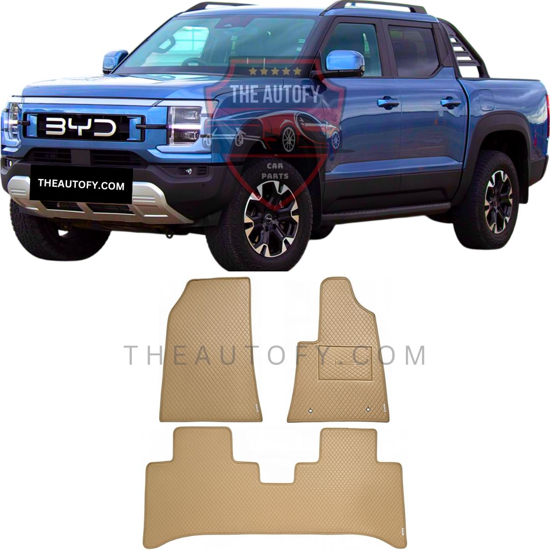 BYD Shark 6 Rexine Floor Mats - Model 2025-2026
