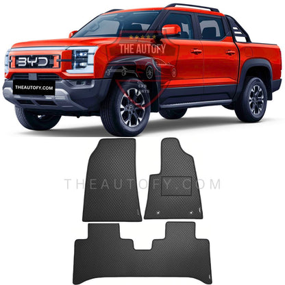 BYD Shark 6 Rexine Floor Mats - Model 2025-2026