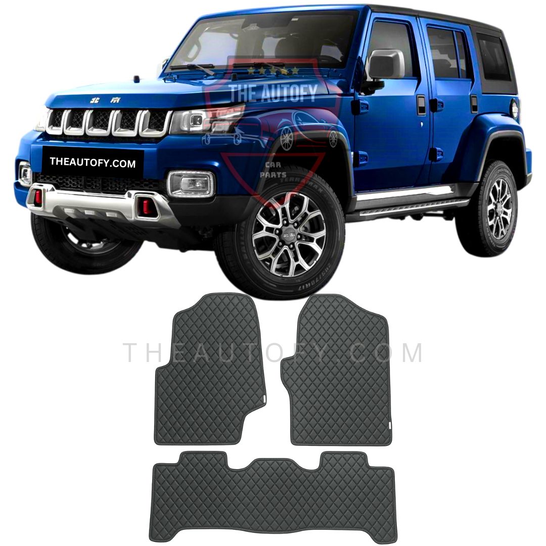 Baic BJ40 Rexine Floor Mats - Model 2020-2025