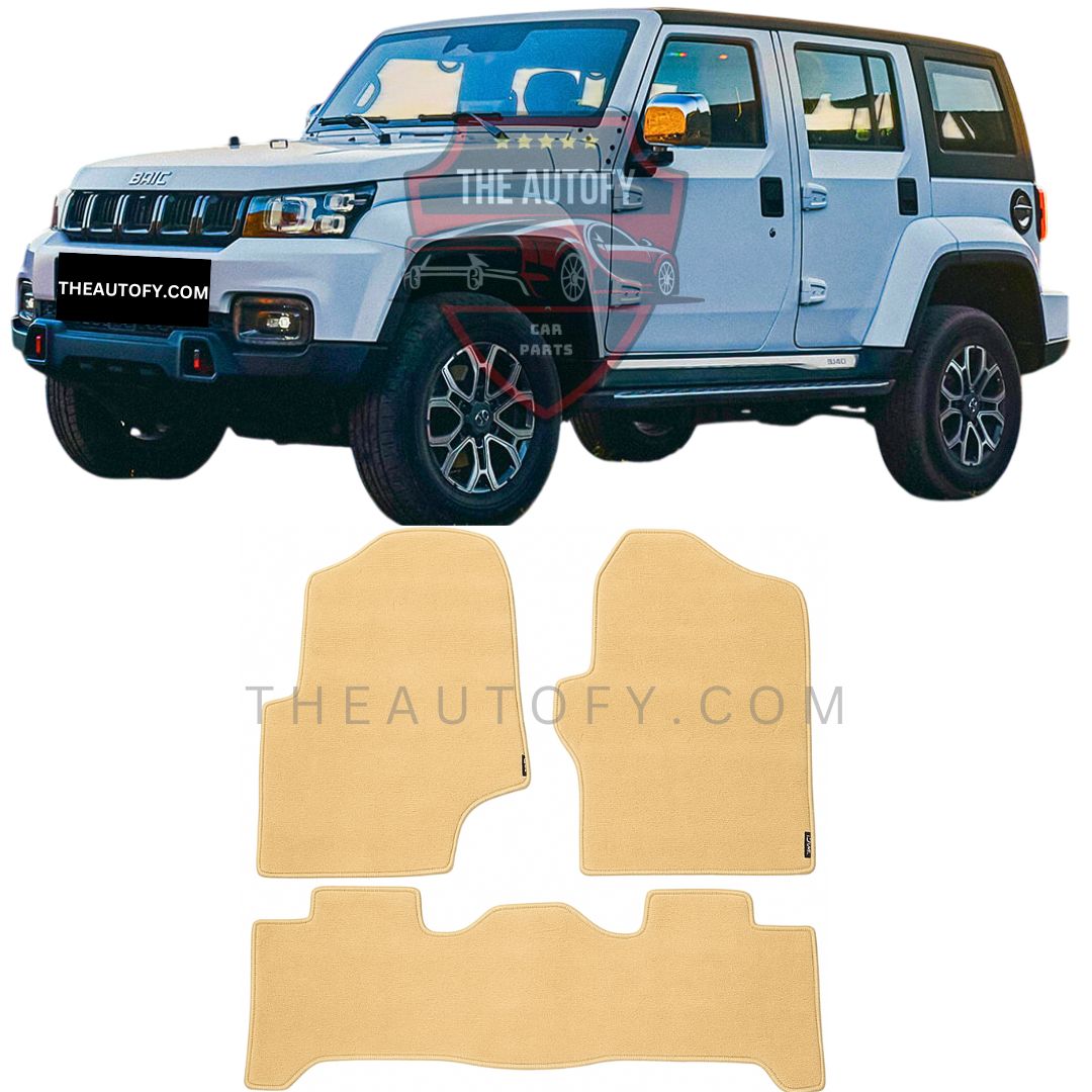Baic BJ40 Premium Carpet Floor Mats - Model 2020-2025