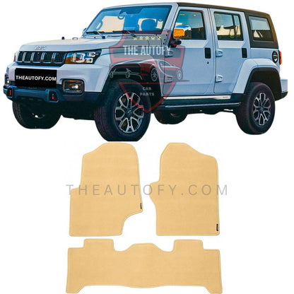 Baic BJ40 Premium Carpet Floor Mats - Model 2020-2025