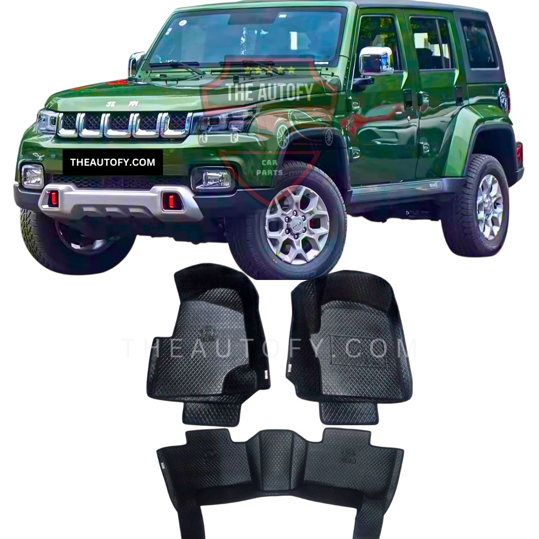 Baic BJ40 Rexine Tray Floor Mats - Model 2020-2025