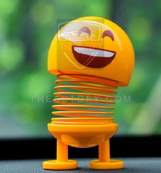 Bouncing Car Dashboard Smileys Emoji Emoticon - G