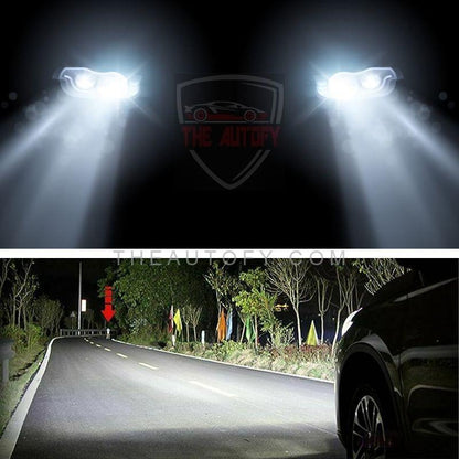 C6 LED SMD H11 For Car Headlight Bulb White - Set of 2pcs