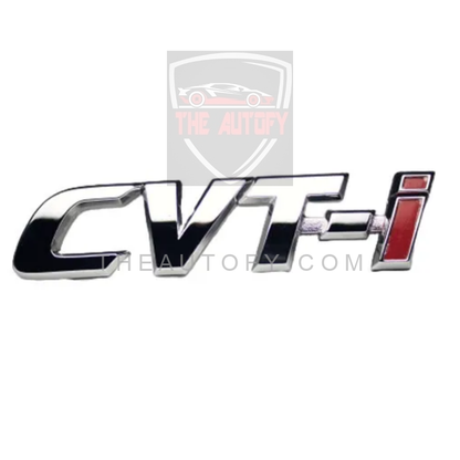 Toyota CVTi- Chrome Logo | Monogram