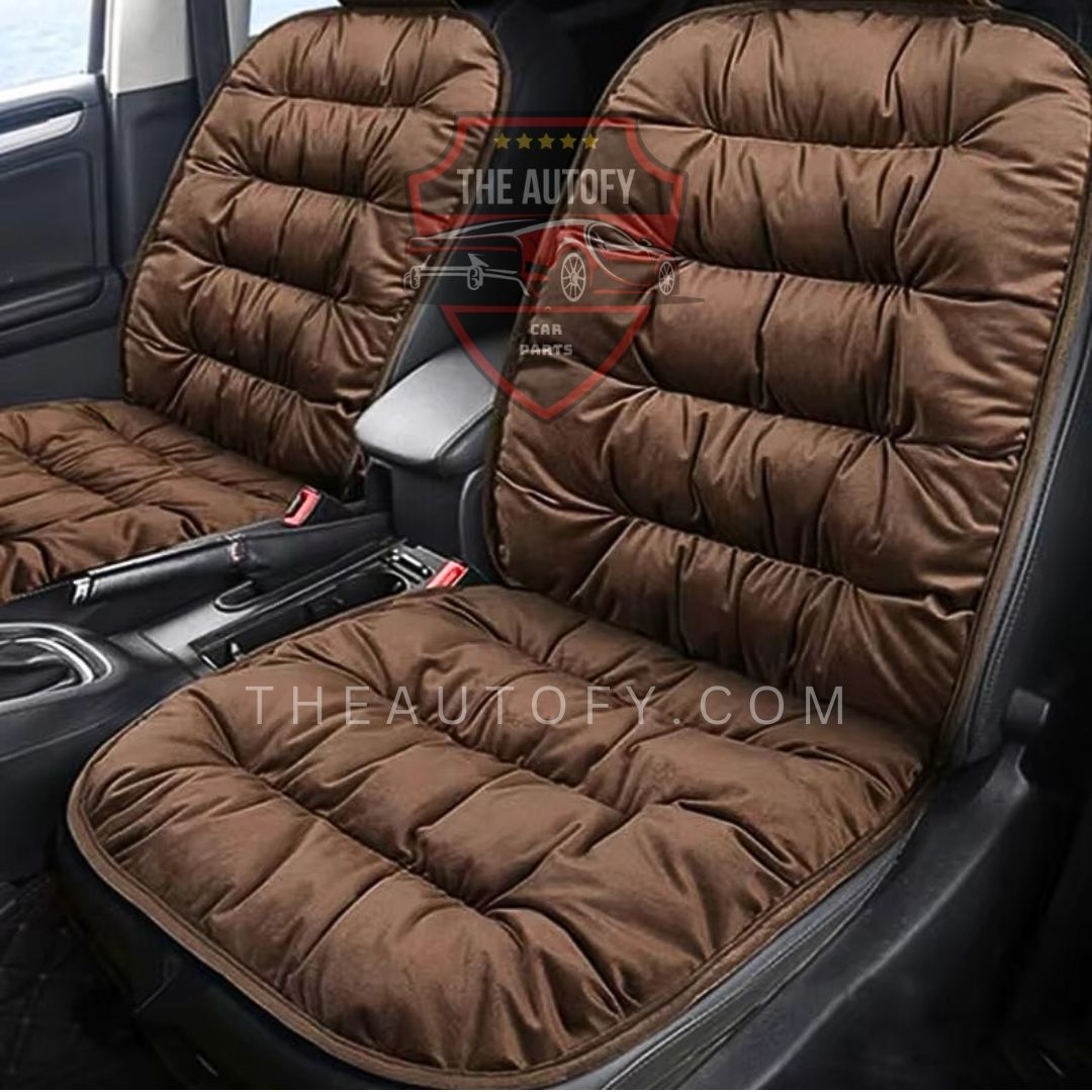 WNFJR Car Seat Cushion Plush Seat Covers for Front Car Seat Bottom Backrest,Seat Cushion Protector Universal Warm in Winter Works with Sedan SUV Pickup Minivan WNFJR Car Seat Cushion Plush Seat Covers for Front Car Seat Bottom Backrest,Seat Cushion Protector Universal Warm in Winter Works with Sedan SUV Pickup Minivan