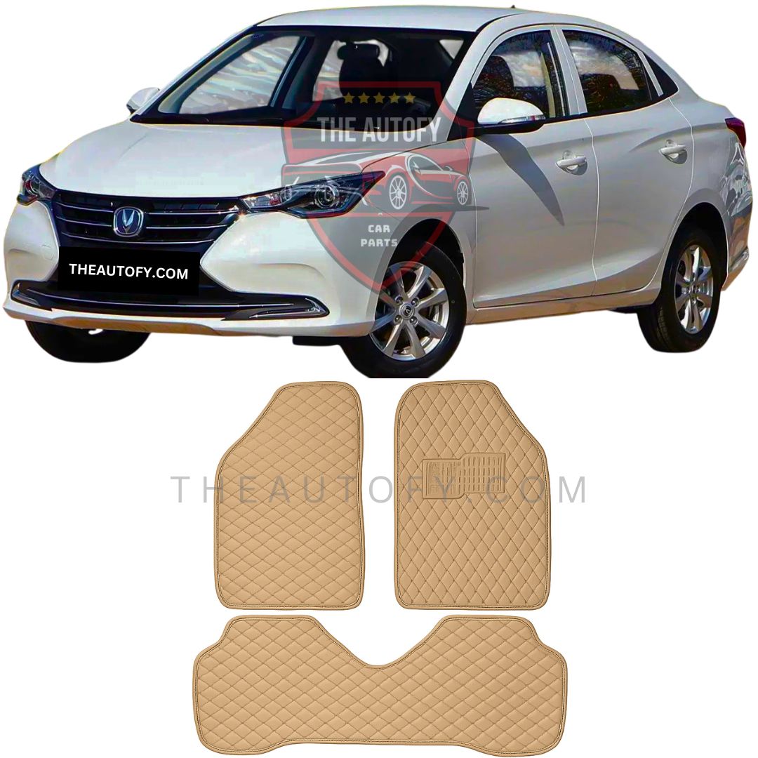 Changan Alsvin 7D Flat Floor Mats - Model 2021-2025