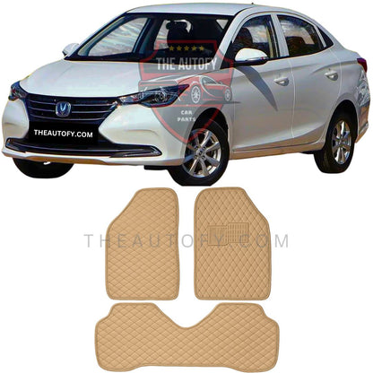 Changan Alsvin 7D Flat Floor Mats - Model 2021-2025