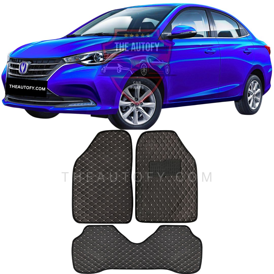 Changan Alsvin 7D Flat Floor Mats - Model 2021-2025