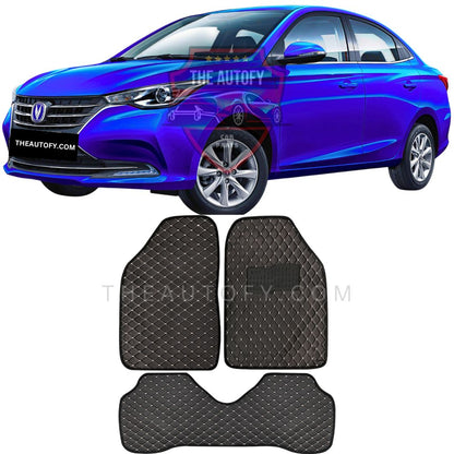 Changan Alsvin 7D Flat Floor Mats - Model 2021-2025