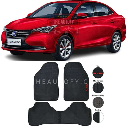 Changan Alsvin Floor Mats - Model 2021-2025 - THEAUTOFY.COM