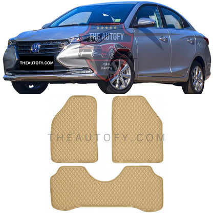 Changan Alsvin Rexine Floor Mats - Model 2021-2025