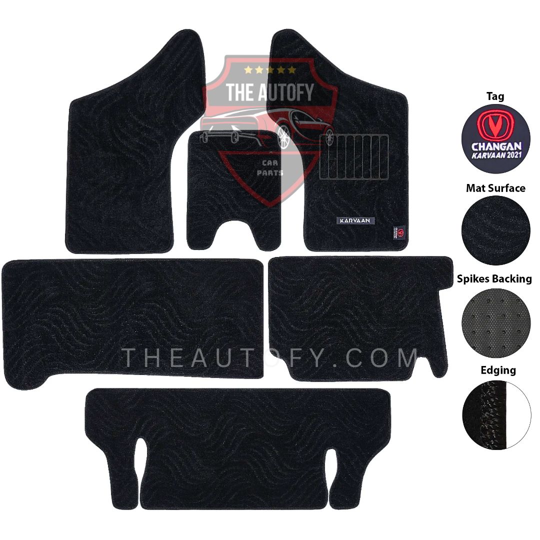 Changan Karvaan Floor Mats – Model 2018-2025