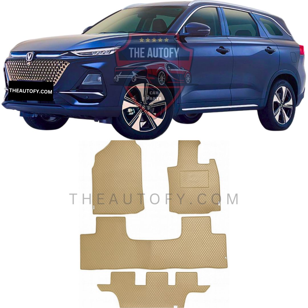 Changan Oshan X7 Rexine Floor Mats – Model 2022-2025