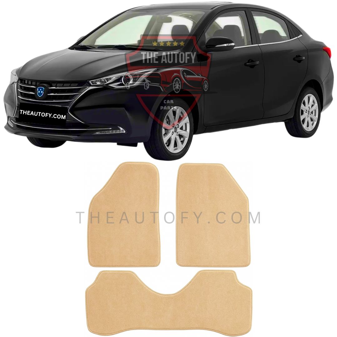 Changan Alsvin Premium Carpet Floor Floor Mats - Model 2021-2025