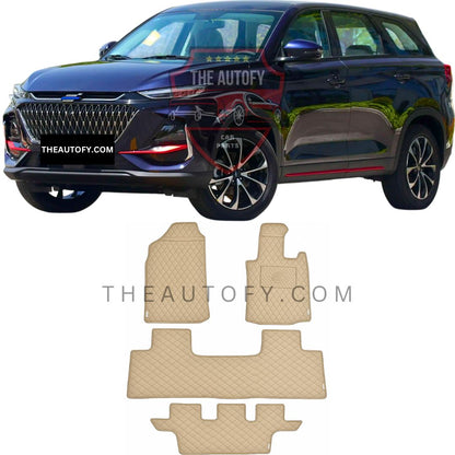 Changan Oshan X7 7D Flat Floor Mats – Model 2022-2025