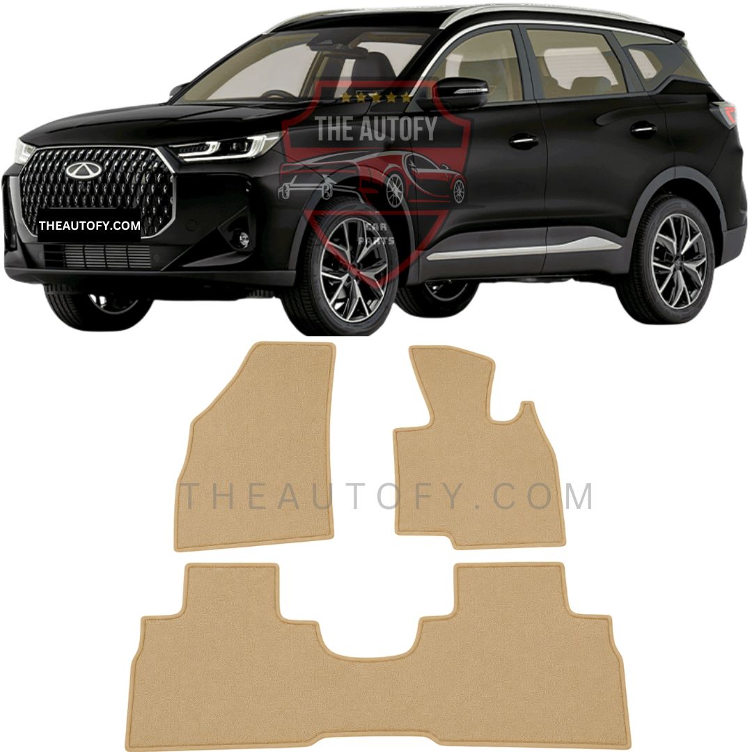 Chery Tiggo 7 Carpet Floor Mats - Model 2026-2027