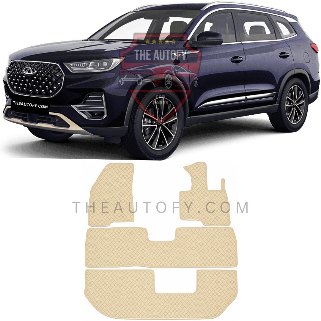 Chery Tiggo 8 Pro Rexine Floor Mats – Model 2022-2025