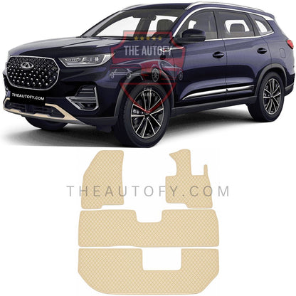 Chery Tiggo 8 Pro Rexine Floor Mats – Model 2022-2025