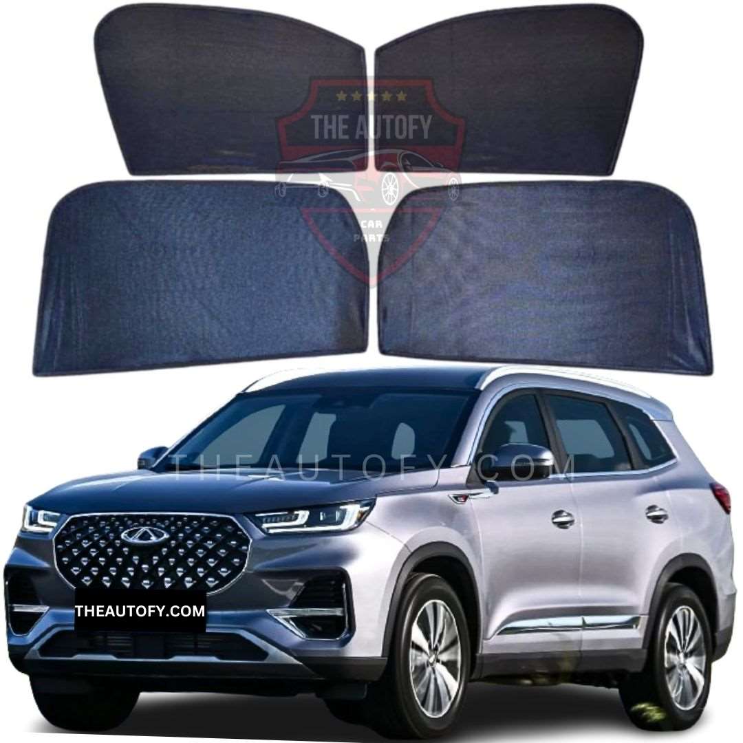 Chery Tiggo 8 Pro Side Sun Shades 4pcs - Model 2022-2024