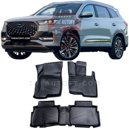 Chery Tiggo 8 Pro TPE Floor Mats 3pcs – Model 2022-2026
