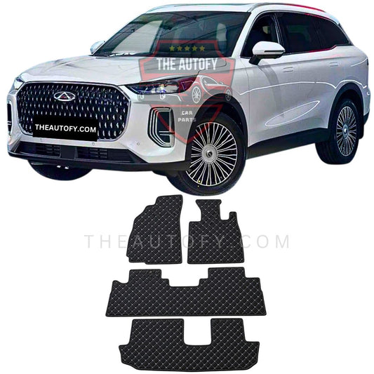 Chery Tiggo 9 7D Flat Floor Mats - Model 2026-2027