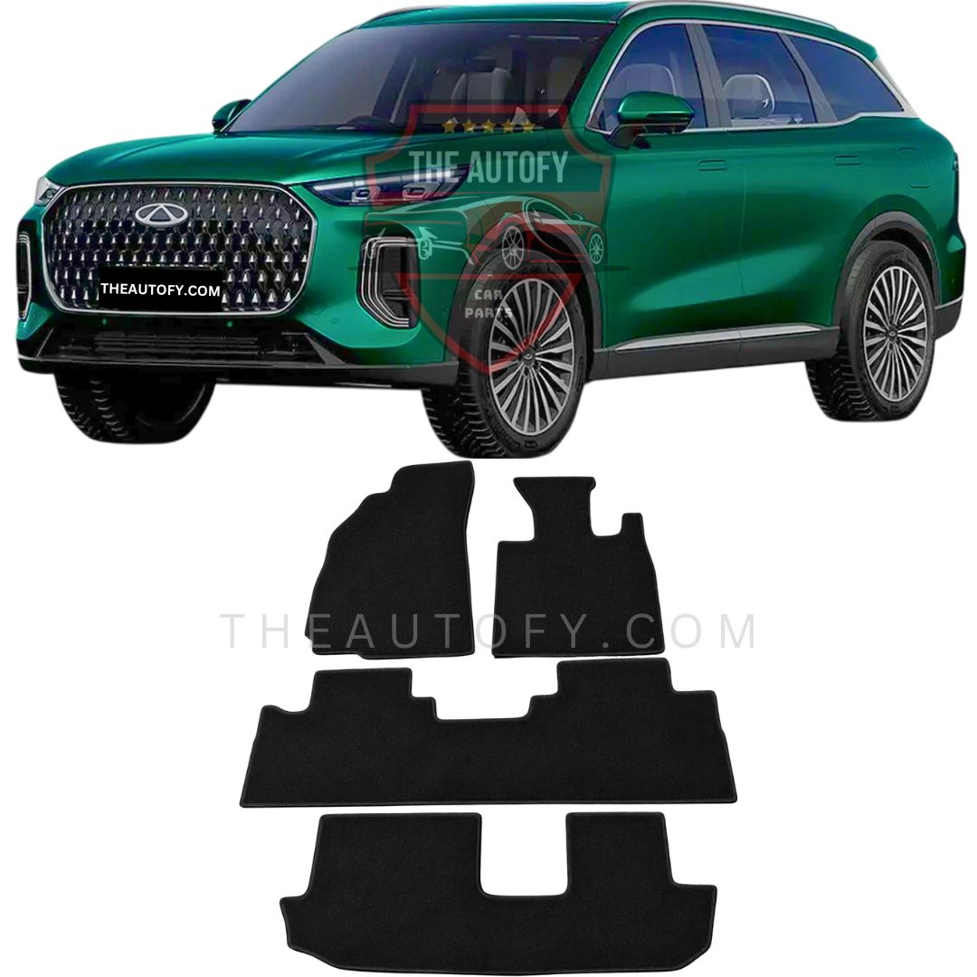 Chery Tiggo 9 Premium Carpet Floor Mats - Model 2026-2027