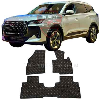 Chery Tiggo 7 7D Flat Floor Mats - Model 2026-2027