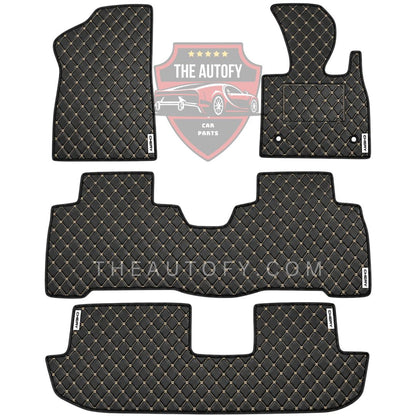 Chery Tiggo 8 PHEV 7D Flat Floor Mats 4pcs – Model 2026-2027