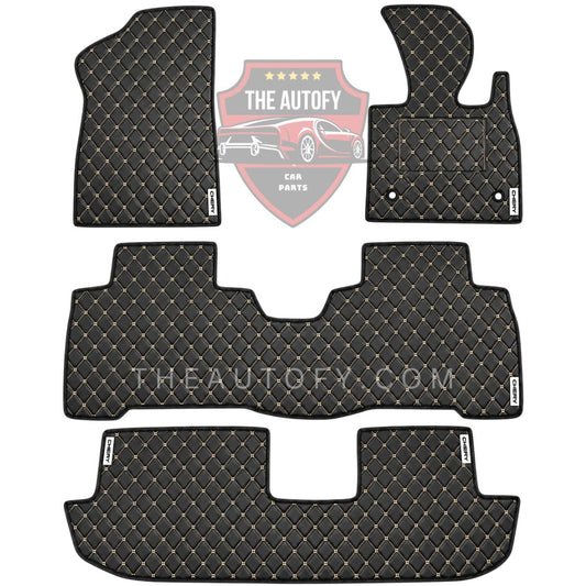 Chery Tiggo 8 PHEV 7D Flat Floor Mats 4pcs – Model 2026-2027