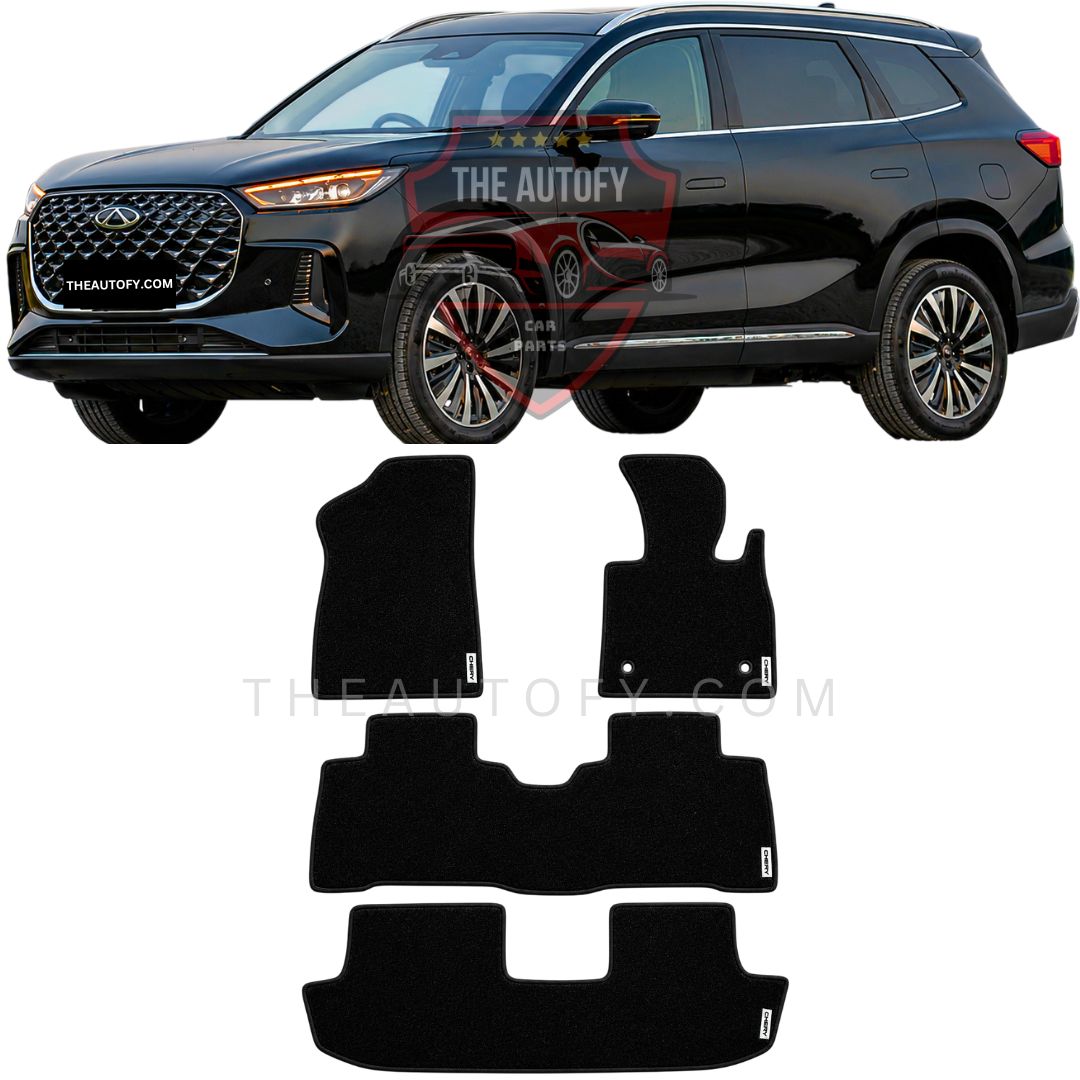 Chery Tiggo 8 PHEV Premium Carpet Floor Mats 4pcs – Model 2022-2026