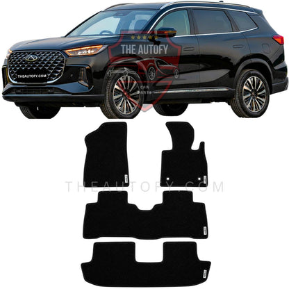 Chery Tiggo 8 PHEV Premium Carpet Floor Mats 4pcs – Model 2022-2026