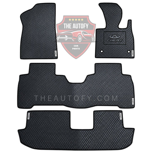 Chery Tiggo 8 PHEV Rexine Floor Mats 4pcs – Model 2026-2027