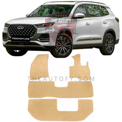 Chery Tiggo 8 Pro Premium Carpet Floor Mats – Model 2022-2025