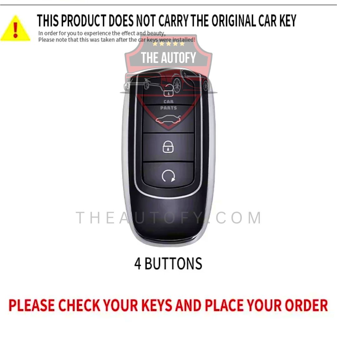Chery Tiggo 9 Metal Key Cover - Model 2026-2027