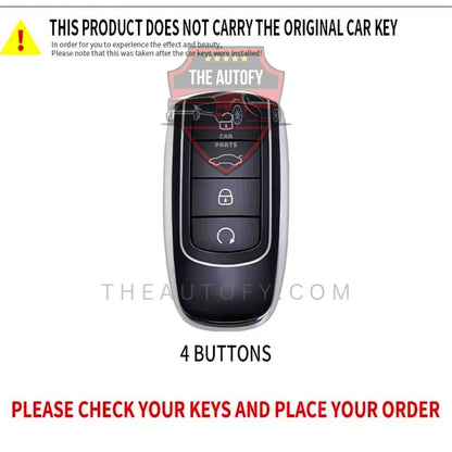 Chery Tiggo 9 Metal Key Cover - Model 2026-2027