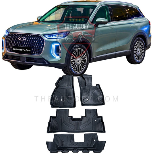Chery Tiggo 9 TPE Floor Mats 4pcs - Model 2026-2027