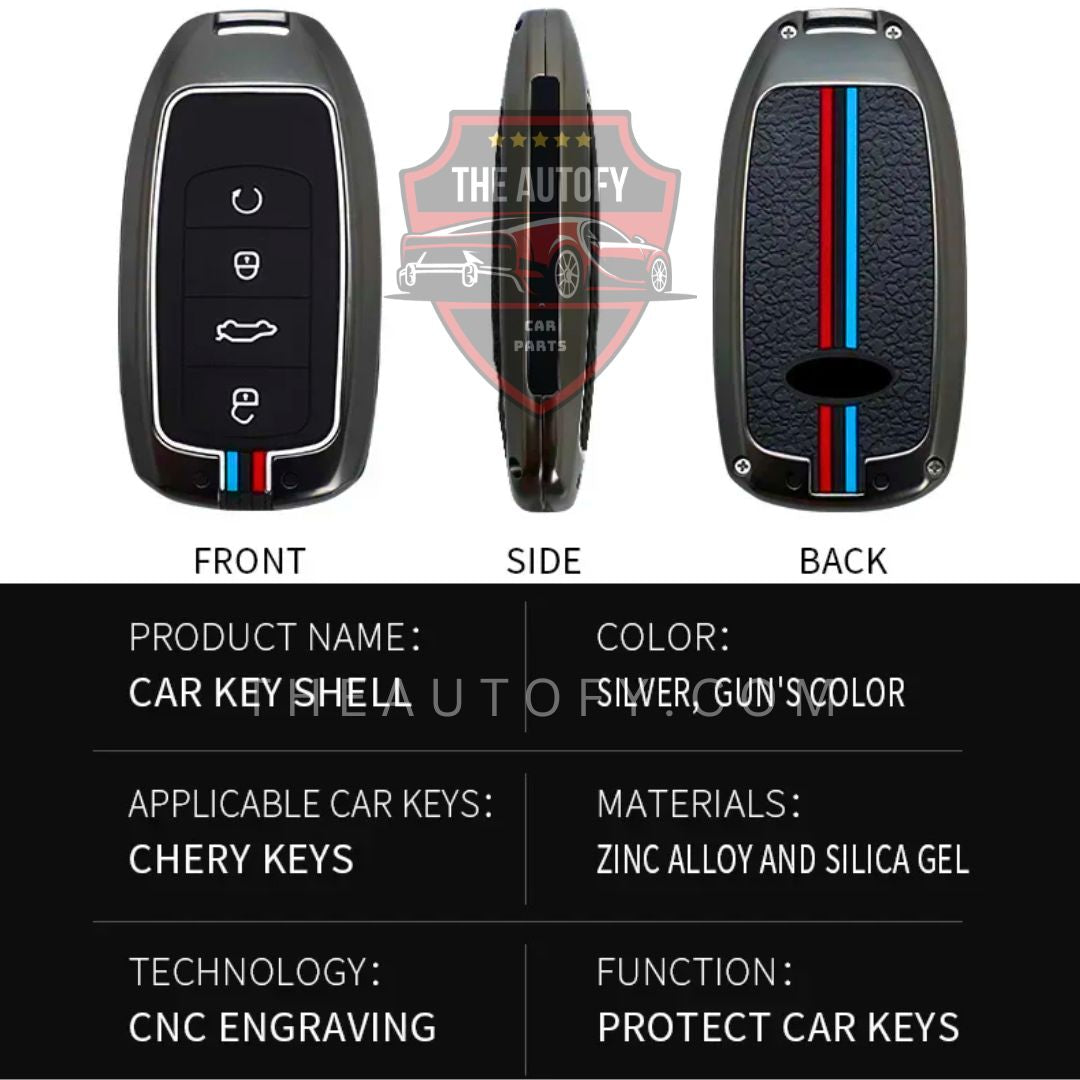 Chery Tiggo 9 Metal Key Cover - Model 2026-2027