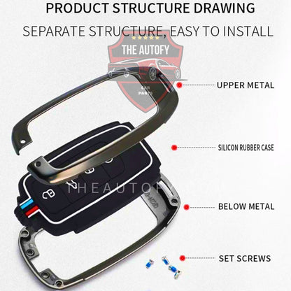 Chery Tiggo 9 Metal Key Cover - Model 2026-2027