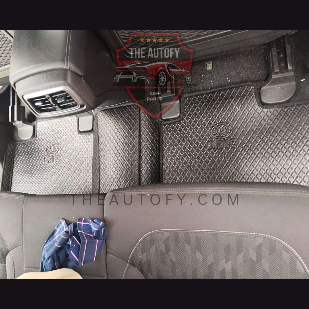 Baic BJ40 Rexine Tray Floor Mats - Model 2020-2025