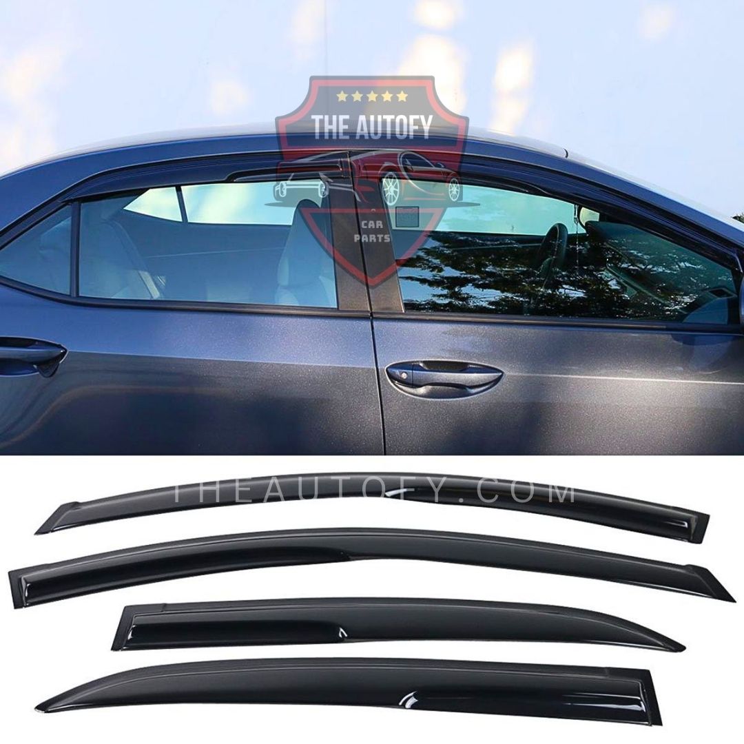 Air Press Rain Visor Compatible Cars View