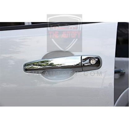 Toyota Vitz Chrome Door Handle Covers 4pcs - Model 2010-2014