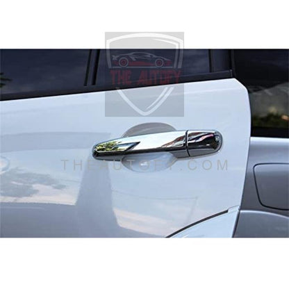 Toyota Fortuner Chrome Door Handle Covers 4pcs - Model 2013-2016