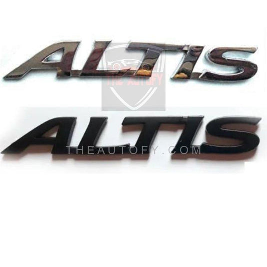 Toyota Corolla Altis Logo | Monogram | Emblem | Decal