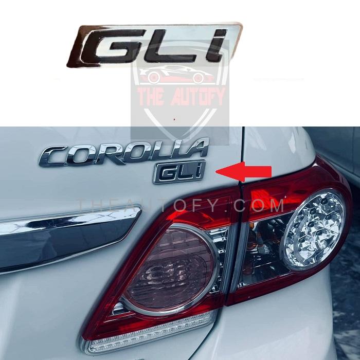 Toyota Corolla GLi Logo | Monogram