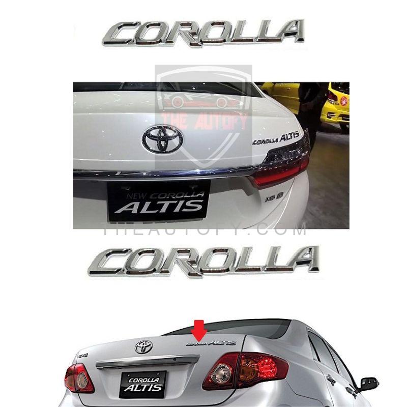 Toyota Corolla Logo | Monogram | Emblem