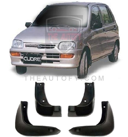 Daihatsu Cuore Mud Flaps 4pcs - Model 2000-2012