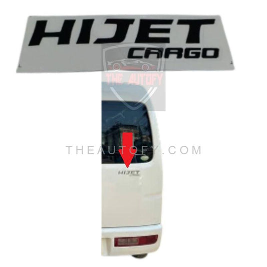 Daihatsu Hijet Cargo Logo Sticker Model 2004-2023