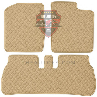 Daihatsu Cast Rexine Floor Mats - Model 2015-2023