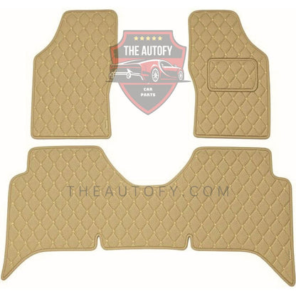 Daihatsu Cuore 7D Flat Floor Mats - Model 2000-2012